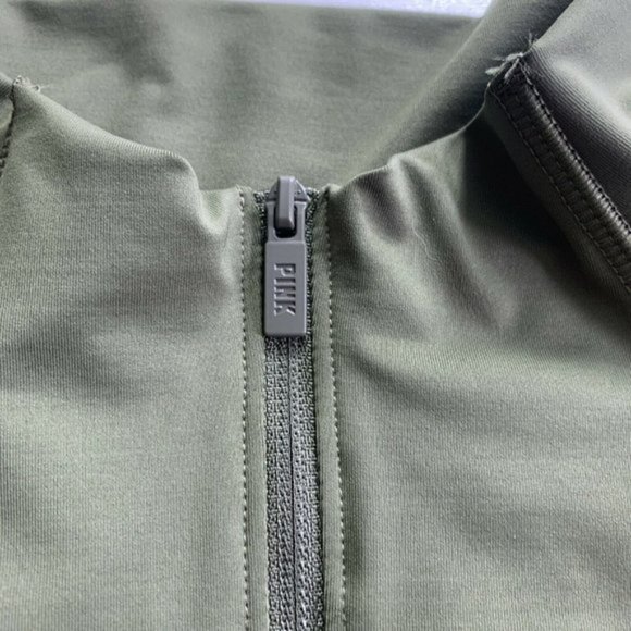 NWT Victoria's Secret Pink Active 1/4 Zip Pull Over | Large - Picture 8 of 12
